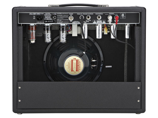 Fender reissues ‘60s Blackface Princeton Reverb amp The '65 Princeton Reverb's rear panel features a footswitch jack and external speaker output